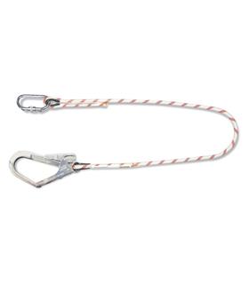 CUERDA SEGURIDAD 1,5 M Ø12 MM + MOSQUETONES