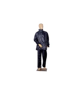 TRAJE DE AGUA NILON PVC AZUL INGENIERO TALLA M