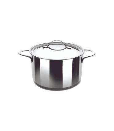 OLLA 16CM C/TAPA INOX NOAH IBILI