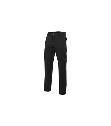 PANTALON POLIESTER / ALGODON 240 GR NEGRO TALLA 54