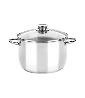 OLLA CON TAPA CRISTAL OPTIMA 30 CM