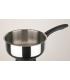 CAZO INDUCCCION MANGO BAQUELITA 16CM INOX