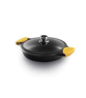 RUSTIDERA BAJA ALUMINIO FUNDIDO CON TAPA 36 CM