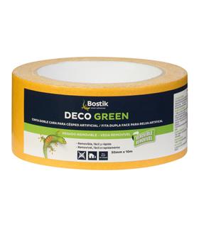 CINTA DOBLE CARA ADHESIVA DECO GREEN 5 CM X 10 M