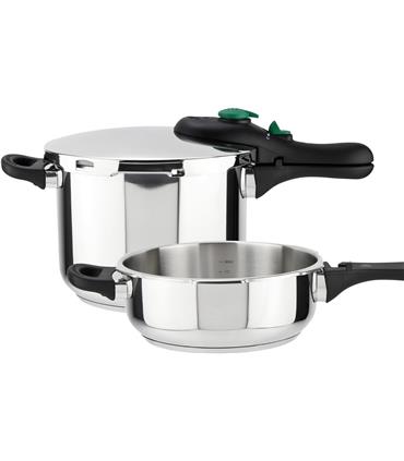 OLLA PRESION SUPER RAPIDA DYNAMIC DUO 3 + 6 L