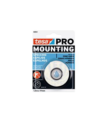 CINTA DOBLE CARA MOUNTING PRO ESPEJOS 1,5 M X 19 M