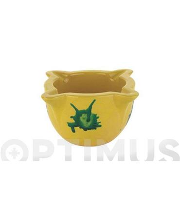 MORTERO AMARILLO N.3 12 X 7 CM