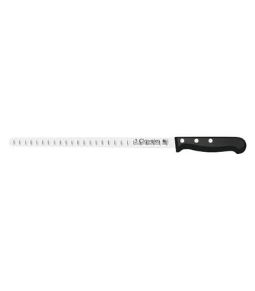 CUCHILLO JAMONERO ALVEOLADO Y CHAIRA