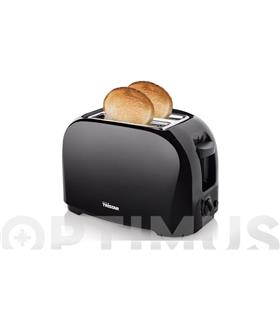TOSTADOR DOS RANURAS NEGRO  800W
