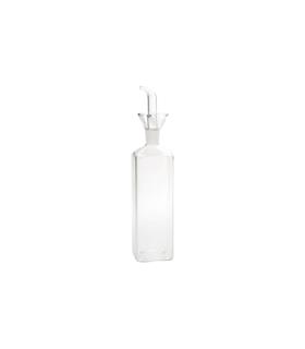 ACEITERA ANTIGOTEO CRISTAL CUADRADA 500 ML