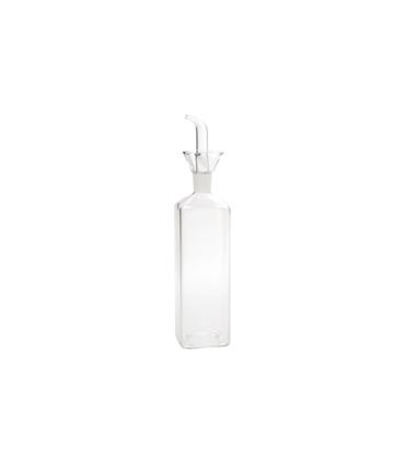 ACEITERA ANTIGOTEO CRISTAL CUADRADA 500 ML