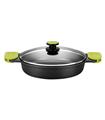 CAZUELA BAJA ALUMINIO FUNDIDO FOODIE 36 CM-INDUCCI