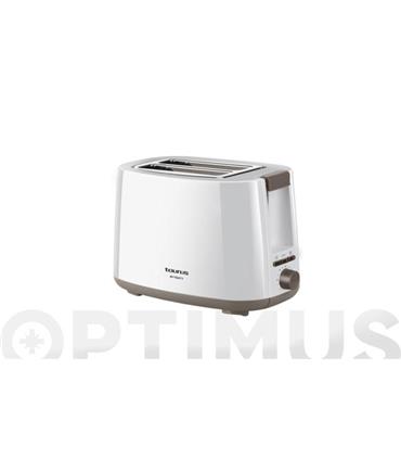 TOSTADOR DOS RANURAS BLANCO 750W