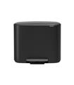 CUBO BO PEDAL BIN NEGRO MATE 11+23 L
