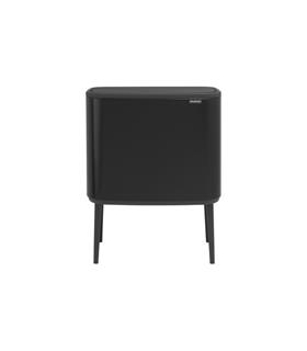 CUBO BO TOUCH BIN NEGRO MATE 11+23 L