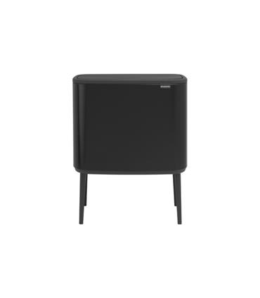 CUBO BO TOUCH BIN NEGRO MATE 11+23 L