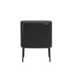 CUBO BO TOUCH BIN NEGRO MATE 11+23 L