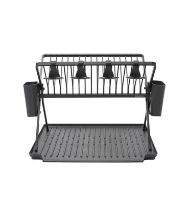 ESCURREPLATOS PLEGABLE GRANDE GRIS OSCURO