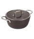 CACEROLA ALTA ALUMINIO FORJADOCON TAPA EASY 24 CM