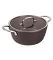 CACEROLA ALTA ALUMINIO FORJADOCON TAPA EASY 28 CM