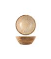 BOL MADERA DECORADO METALDROPS 15 X 7 CM