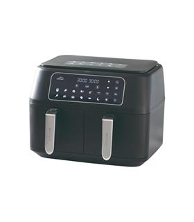 FREIDORA DE AIRE DIGITAL DOBLE CESTA 9 L 2400 W