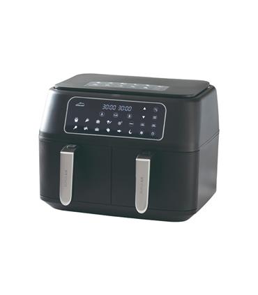 FREIDORA DE AIRE DIGITAL DOBLE CESTA 9 L 2400 W