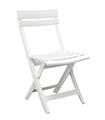 SILLA RESINA PLEGABLE MIAMI BLANCO GLACIAR