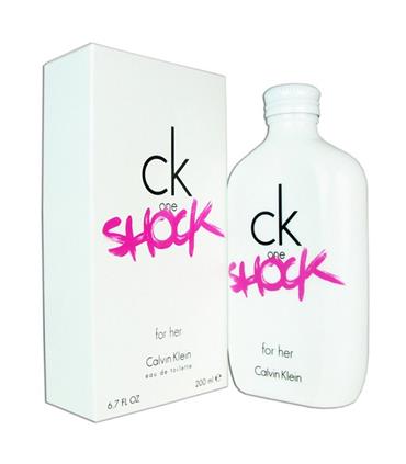 CALVIN KLEIN CK SHOCK WOMAN EAU DE TOILETTE 200ML